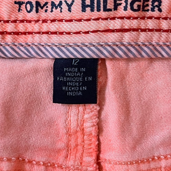 Tommy Hilfiger Jeans Womens Pink Zipper Ankle SZ 12 - Picture 7 of 12